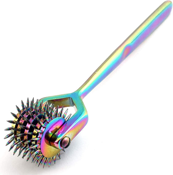 Goldenhandcrafts Wartenberg Neuro Pinwheel Stainless Steel 5 Head Diagnostic Instrument Pin Wheel -