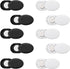Gosknor 10 Pairs Race Bib Magnets, Plastic Magnetic Race Number Holders Race Bib