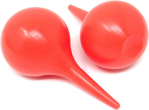 Honbay 2PCS 90ml Laboratory Tool Red Rubber Bulb Syringe