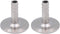DERNORD 2 Pack 1.5" Tri Clamp to 3/8" Hose Barbed Adapter - SUS304 Sanitary Hose Barb Pipe Fitting