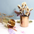 MultiBey Gold Pencil Holder Cup, Luxury Metal Organizer, Small Vase, Desk Accessory for Office Home