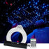 AMKI 96pcs*0.04in*9.8ft Pure White Meteor Shooting Stars Effect Fiber Optic Lights Kit,12