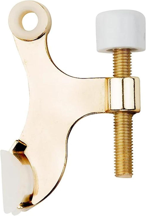 National Hardware N279-695 V227 Hinge Pin Door Stop, Brass