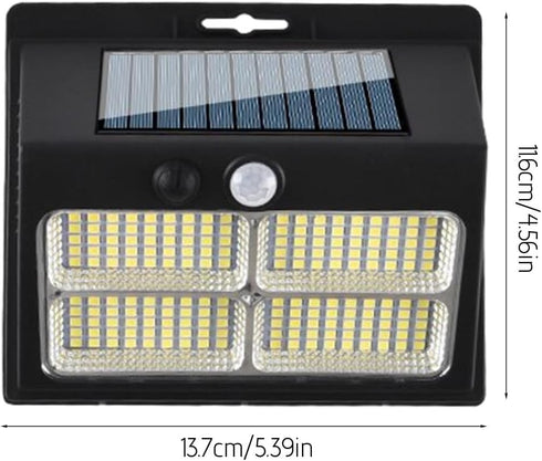 Generic 19ft 220 3 Solar Outdoor Lights, Solar Powered Motion Sensor Lights, with Wide Degrees Solar Wall Security