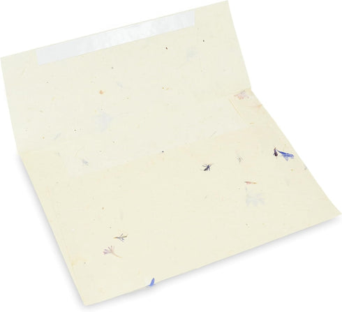 Kathmandu Valley Co. Handmade Lokta Paper Envelopes, 5x7 inch Vintage Envelopes for Wedding Invitations (Pack of 25)