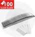 100-Pack WORKPRO Single Razor Edge Blades, Industrial Scraper Razor Blades, High Carbon Steel One Edge Razor Blades