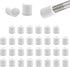 EASYEAH 15/64" (5.7mm) Silicone Chair Leg Floor Protectors, Rubber Chair Leg Caps,