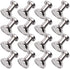 Magnetic Push Pins for Refrigerator, 16pcs Brushed Nickel for Office, Whiteboard, Map Magnets