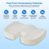 Tailbone EPSCY Memory Foam U-Shaped Cushion for Coccyx, Hemorrhoid, Sciatica & Pain Relief - Pressure Reducing Seat
