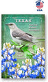 US STATE BIRDS AND FLOWERS Set of 50 Postcards | United States Bird and Flower Symbols Variety Pack | Made in USA