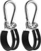 4 Pack Stainless Steel Hanger Bracket Assembly, Rubber Cushion Airpower Line Clamp for 3-in-1 Tractor Trailer