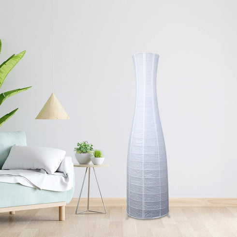 Gralara Paper Floor Lamp Shade Light Cover Minimalist Lighting Fixture Accessory Lampshade Replacement Shade