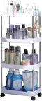 Generic Cart Storage Rack Mobile Organizer, Portable Tier Shelf | Versatile Rolling Utility