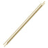 Brass Solid Round Rod Lathe Bar Stock, 1/8 Inch Diameter, 14 Inches Length, 4 PCS