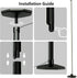 2400 (58-inch) Lumen LED Corner Floor Lamp with APP Control for Pet Rooms, Living Rooms, Bedrooms and Game Rooms