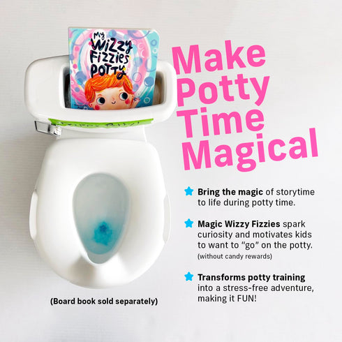 60 Wizzy Fizzies Potty Training Rewards Toilet Fizzies, Non-Food, STEM-Based Method that uses Imagination Play