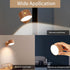1-Pack 360 Dimmable LANDGOO Wood Wall Sconce, Beech Wood Magnetic Rotatable Cordless Bedside Lamp, Rechargeable & LED