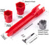8-in-1 Faucet and Sink Installer, Multi-purpose Wrench Plumbing Tool, Sink Wrench for Toilet Bowl/Sink/Bathroom/Kitchen Plumbing and More Repair Hand Tools(Red) by MOFUCA