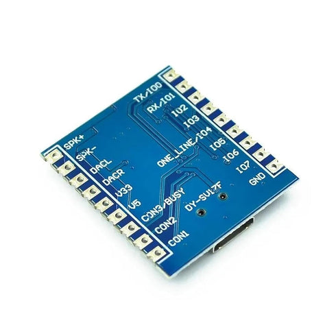 CVKLJCFSI DY-SV17F MP3 Module(4pcs) Audio Module Mini Player IO Trigger USB Download Flash