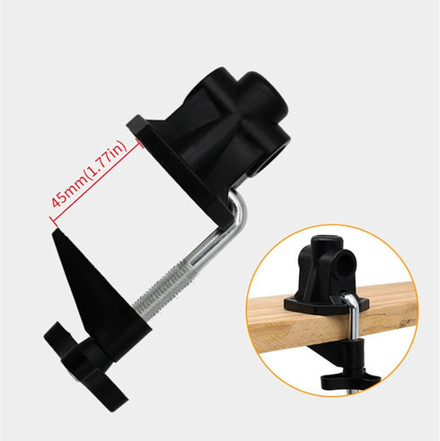 NuanZHIY Desk Lamp Clip Desktop Bedside Clamp Practical Fixed Clip Microphones Stand Mounting Accessories Adjustable