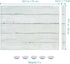 Wooden Planks Print Magnetic Surface Dry Erase Board 30 x 20 inches, Frameless Decorative White Board