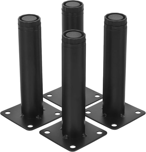 Kichvoe 4pcs Metal Furniture Legs for Sofa Couch Cabinet Table Replacement, 13cm