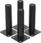 Kichvoe 4pcs Metal Furniture Legs for Sofa Couch Cabinet Table Replacement, 13cm
