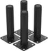 Kichvoe 4pcs Metal Furniture Legs for Sofa Couch Cabinet Table Replacement, 13cm