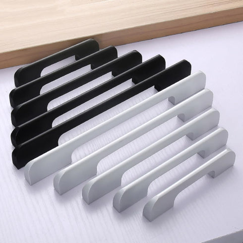 SKFGNX Modern Furniture Long Handle Cabinets Wardrobe Big Knob Bedside Cabinets Drawer Kitchen