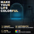 MIEFL 16 (2 Pack),LED Toilet Light Motion Sensor Colors Changing Glow Bowl inside Toilet Light, Smart Night Light