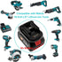 USB Battery Adapter for Makita 18V Lithium-ion LXT Cordless Tool, Convert Bosch 18V Li-ion Battery to Makita 18V