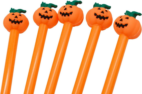 Maydahui 30PCS Halloween Pen, Funny Pumpkin Shape Rollerball Pen for Party Office School Halloween