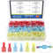 Glarks 300pcs 22-16 16-14 12-10 Gauge Nylon Fully Insulated Male/Female Spade Quick Splice Terminals Kit
