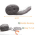 Steel Wool Mice Control, 2 Pack 3"x10 Ft Hole Filler, Gap Blocker, Barrier for Protecting Against Animals in Holes,