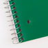 Five Star Spiral Notebook, 5 Subject, 200 Sheets, Wide Ruled, Water Resistant Cover, 8" x 10-1/2", Green