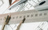 ZZTX Heavy Duty 100% Stainless Steel Ruler Set, 12 Inch + 6 Inch Metal Rulers Kit for Easy Measurements