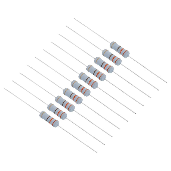 uxcell Carbon Film Resistor 330ohm 1W 5% Metal Film for Industrial Electrical Electronics DIY Projects, 50pcs