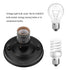 2pcs E26/E27 Vintage Industrial Ceiling Light Socket, Metal Close to Ceiling Fixture Base with Screw Terminal, DIY