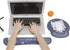 RICHEN Keyboard Wrist Rest and Mouse Pad with Wrist Support, Memory Foam Set for Computer/Laptop/Mac,Gaming and Office, Sturdy & Comfortable & Lightweight for Easy Typing & Pain Relief (Cute Cat)