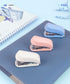 Pink Mini Stapler Hand Stapler with Staple Remover and 1 Box Staples, Cute Stationery for Students