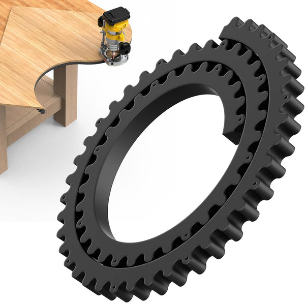 Flexible Router Edge Guide,Router Templates for Woodworking,Flexible Curve Template for Precise Thread