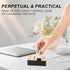 Cosmos Desk Calendar Perpetual Date Desk Calendar Blocks Month Date Weekday Display Calendar Wooden Cubes for Home