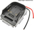 Power Wheels Adapter for Bosch/Makita 18V 14.4V Battery Power Mount Connector with 12 AWG Wires