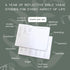Elegant Linen Bible Verse Mapping Journal - Premium Blue Jade Study Kit