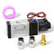 TAILONZ PNEUMATIC 1/8"NPT Solenoid Valve 3V110-06, DC12V Single Coil Pilot-Operated Electric