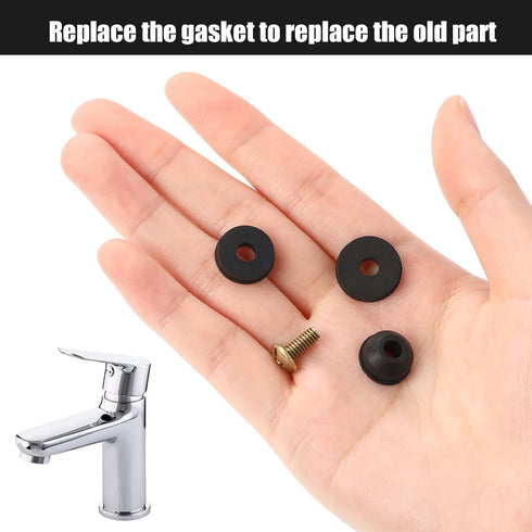 Faucet Washers, 58 Pack Faucet Washer Assortment Kit for Repairing Faucet Leak Worn Out Washers