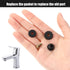 Faucet Washers, 58 Pack Faucet Washer Assortment Kit for Repairing Faucet Leak Worn Out Washers