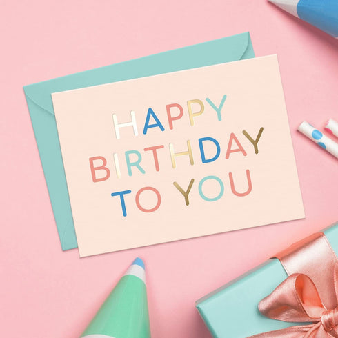 Sweetzer & Orange Happy Birthday Cards, Assorted Box of 20 Cards with Envelopes, Perfect for Celebrations and Special