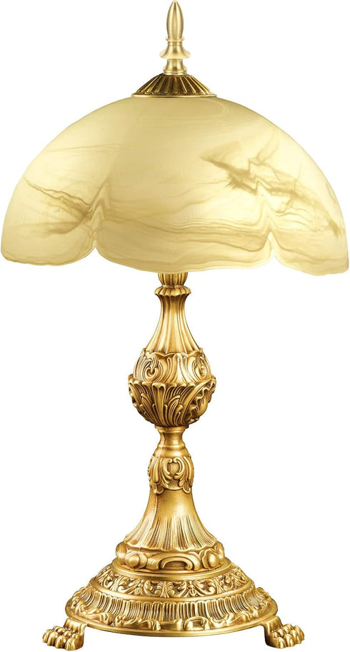 2.1" 2 Set 1/4-27 PATIKIL Tall Brass Lamp Finials Cap Knob, Lamp Screw Holder Tapped for Table and Floor Lamp Shade