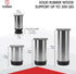 TCHOSUZ 6 inch 15cm Pack 4 / Metal Furniture Legs, Furniture Fittings of Metal, of Modern Stainless Steel Round